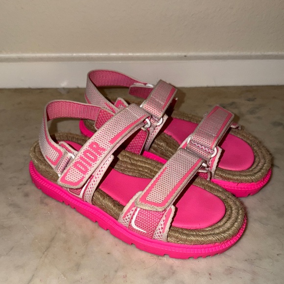Dior Pink Dioract Sandals - Picture 5 of 10